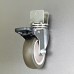 FixtureDisplays® Caster Wheel 3 Inches, Brake Caster with 0.709 Inches U Bracket, Total Load Capacity 22 Pounds 10968-3